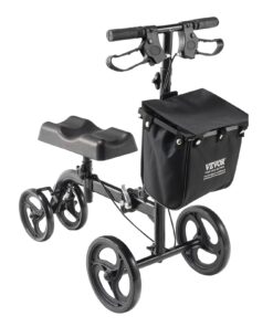 VEVOR Heavy-Duty Carbon Steel Folding Knee Scooter