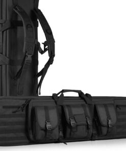 VEVOR Tactical Double Rifle Bag with Molle System