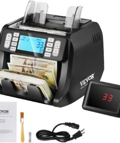 VEVOR Money Counter Machine with UV MG IR DD Counterfeit Detection