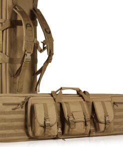 VEVOR Tactical Double Rifle and Pistol Bag