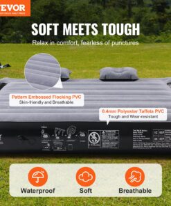 Inflatable Mattress for 6-6.5 ft Full-Size Short Bed