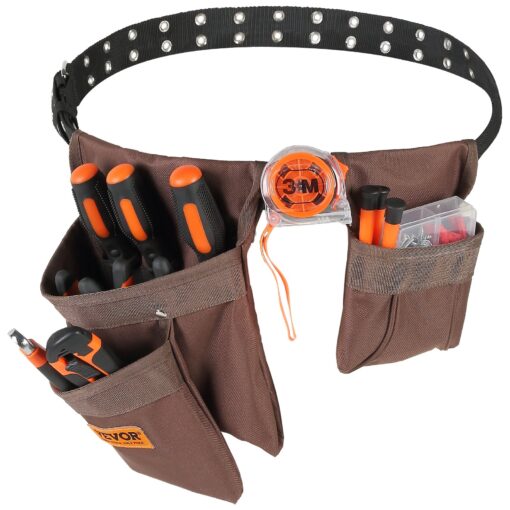 VEVOR Polyester Tool Belt with 13 Pockets