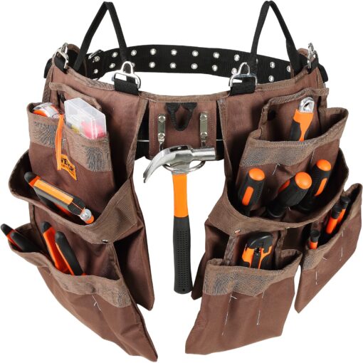 VEVOR Heavy Duty Tool Belt with 19 Pockets