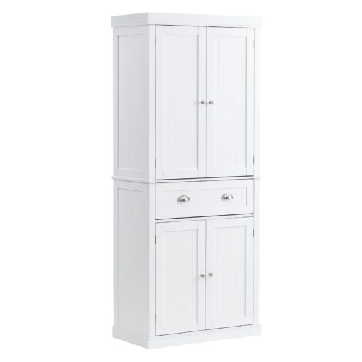 VEVOR 183 cm 72 Freestanding Kitchen Pantry Storage Cabinet with Doors