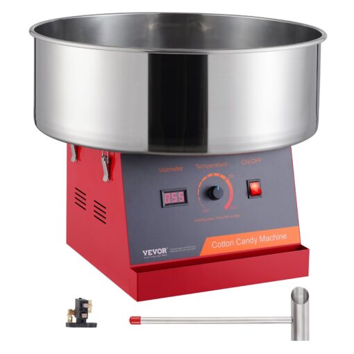 VEVOR 1000W Commercial Electric Cotton Candy Machine