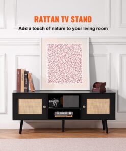 Mid Century Modern TV Cabinet for 55 Inch (140 cm) TVs