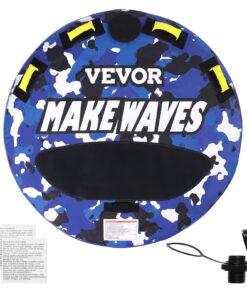 VEVOR 2-Person Inflatable Towable Tube for Boating