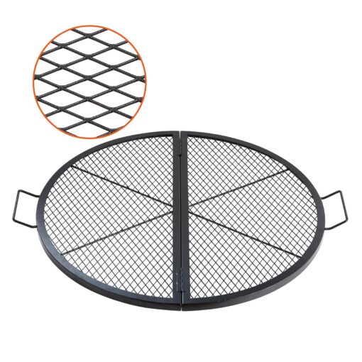 VEVOR 91cm 36 Inch Foldable Round Fire Pit Grill Grate