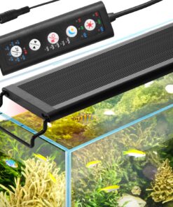 VEVOR 36W Full Spectrum LED Aquarium Light with Adjustable Modes