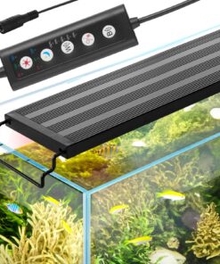 VEVOR 26W Full Spectrum LED Aquarium Light for 91-107 cm (36-42 inch) Tanks