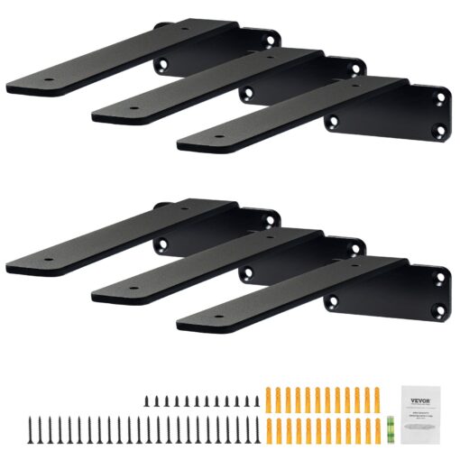 VEVOR Heavy Duty Floating Shelf Brackets