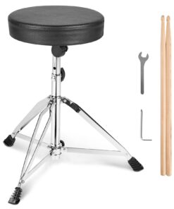 VEVOR Adjustable Drum Throne with 360° Swivel