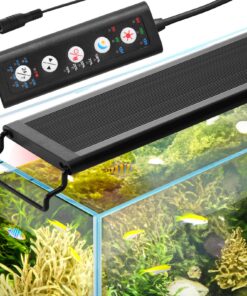 VEVOR 26W Full Spectrum LED Aquarium Light with Adjustable Modes for 76-91 cm (30-36 inch) Fish Tanks