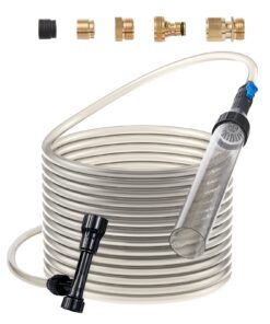 VEVOR Aquarium Vacuum Gravel Cleaner with 7.6 m (25 ft) PVC Hose