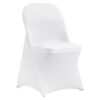 VEVOR 50PCS White Stretch Spandex Chair Covers