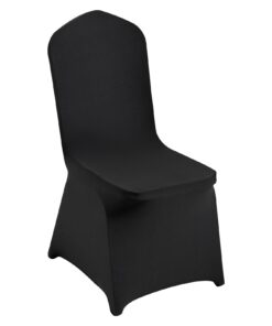 VEVOR 30PCS Black Stretch Spandex Folding Chair Covers
