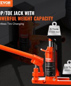 5 Ton (4536 kg) Top Lift Capacity