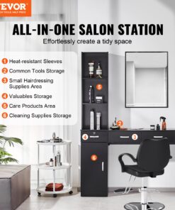 Beauty Spa Furniture Set with 1 Storage Cabinet