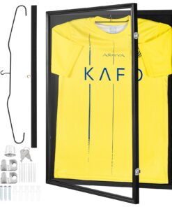 VEVOR Large Lockable Jersey Display Frame Case