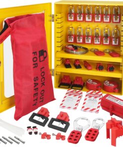 VEVOR 59-Piece Electrical Lockout Tagout Safety Kit with Padlocks