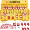 VEVOR 60 Piece Electrical Lockout Tagout Kit