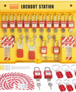 VEVOR 60-Piece Electrical Lockout Tagout Kit