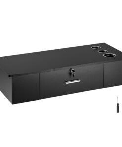 VEVOR Wall Mount Styling Station with Lockable Drawer