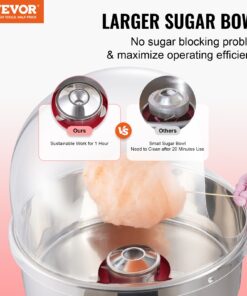 1000W Candy Floss Maker with Temp Control