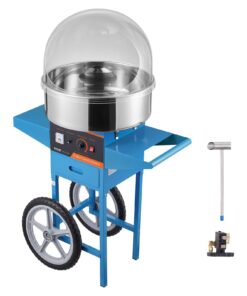 VEVOR 1000W Commercial Cotton Candy Machine with Cart