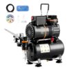 VEVOR Professional Airbrush Kit with 35L 092 Gallon Air Tank  Dual Fan Compressor for Detailed Spraying