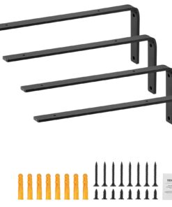 VEVOR Heavy Duty Floating Shelf Brackets 10 x 6 in (25.4 x 15.2 cm)