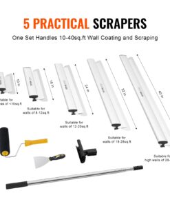 25.4/40.6/61/81.3/101.6 cm Blades + 86.4-207.3 cm Handle