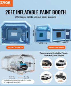 Portable Spray Booth for Cars