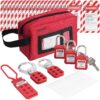 VEVOR 26 Piece Electrical Lockout Tagout Kit   Includes Padlocks