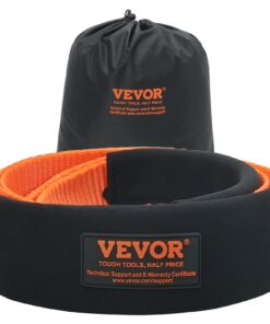 VEVOR Heavy-Duty Vehicle Recovery Tow Strap 7.6m (3 inches x 8 feet) 16