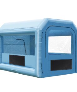 VEVOR 4 x 3 x 2.7 m Inflatable Paint Booth with 750W Blower and Filtration System