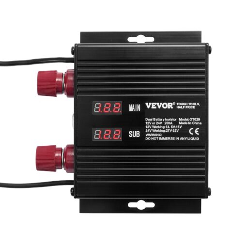 VEVOR 250 Amp Dual Battery Smart Isolator