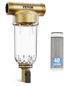 VEVOR 40 Micron Whole House Sediment Filter for Well Water