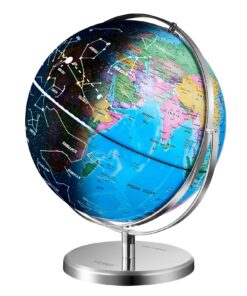 VEVOR Illuminated Educational World Globe with Stand