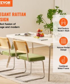 Mid Century Modern Upholstered Velvet Accent Chairs with 7 cm (2.75 inch) Cushion