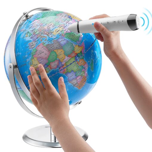 VEVOR 9 in2286 mm Interactive Talking World Globe for Kids with Smart Pen