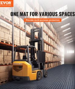 Non-Slip Double-Sided Textured Flooring for Garages and Workshops