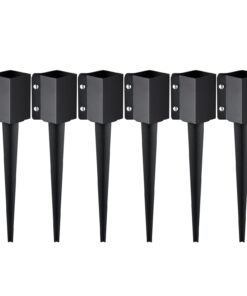 VEVOR 6 Pack Metalo Tvoros Po Inkaro Žemės Smaigalys Rinkinys