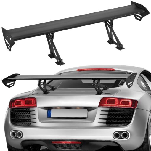VEVOR Universal GT Style Adjustable Rear Spoiler Wing for Sedans and Coupes Aluminum Alloy