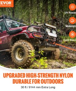 Heavy-Duty Off-Road Snatch Strap for SUVs