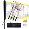 Полный Набор для Бадминтона VEVOR на открытом воздухе с сеткой длиной 6 м 20 футов
