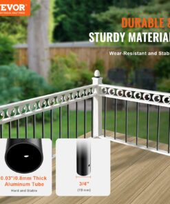 Классический Полый Черный Атлас для перил крыльца и террасы