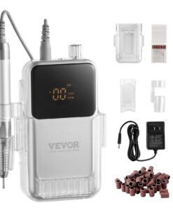 VEVOR Cordless Rechargeable Nail Drill with 35