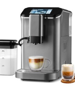 VEVOR Fully Automatic 20 Bar Espresso Machine with Built-in Grinder