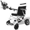 VEVOR Foldable Electric Wheelchair with 12 Inch Solid Tires